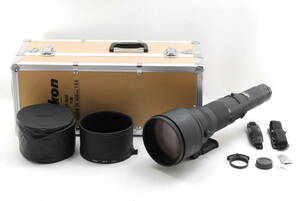 Nikon Nikon ED Ai-S NIKKOR 800mm F/5.6 manual focus lens case attaching (oono)