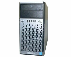 HP ProLiant ML310e Gen8 V2 722447-B21 Xeon E3-1240 V3 3.4GHz メモリ 8GB HDD 146GB×4(SAS 2.5インチ) DVD-ROM Smartアレイ P420