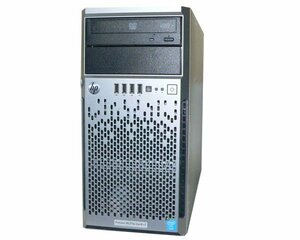 HP ProLiant ML310e Gen8 V2 722447-B21 Xeon E3-1240 V3 3.4GHz メモリ 8GB HDD 146GB×2(SAS 2.5インチ) DVD-ROM