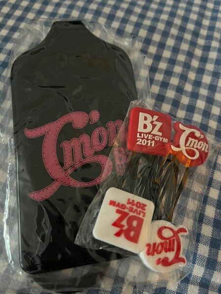 B’z C'mon グッズ ラゲッジタグ＆ラバークリップ