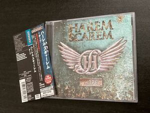 HAREM SCAREM [ハーレム・スキャーレム] 2008年 『HOPE』 日本盤帯付きCD　ハリー・ヘス