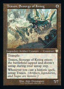 MTG ■無/英語版■ 《クルーグの災い魔、トラクソス/Traxos, Scourge of Kroog》兄弟戦争：統率者　BRC