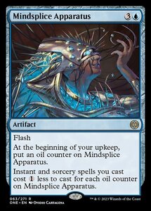 MTG ■青/英語版■ 《精神接合器/Mindsplice Apparatus》ファイレクシア：完全なる統一 ONE