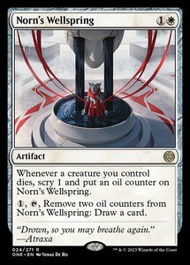 MTG ■白/英語版■ 《ノーンの水源/Norn's Wellspring》ファイレクシア：完全なる統一 ONE