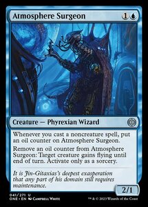 MTG ■青/英語版■ 《大気の外科医/Atmosphere Surgeon》ファイレクシア：完全なる統一 ONE