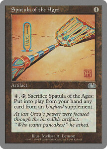 MTG ■無/英語版■ 《Spatula of the Ages》▲銀枠▲ Unglued UGL