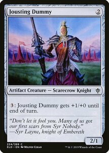 MTG ■無/英語版■ 《馬上槍の練習台/Jousting Dummy》エルドレインの王権 ELD 　