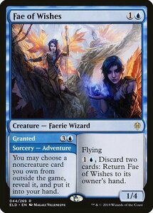 MTG ■青/英語版■ 《願いのフェイ/Fae of Wishes》エルドレインの王権 ELD 　