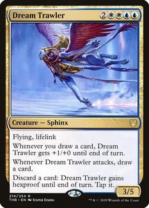 MTG ■金/英語版■ 《夢さらい/Dream Trawler》テーロス還魂記 THB