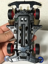 当時物 2000年 タミヤ ミニ四駆 ブリッツァーソニック ブラックスペシャル 組立済み完成品 ダンガンレーサーパワーダッシュモーター搭載_画像8