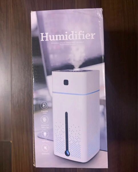 【未使用品】Humidifier 卓上USB加湿器1L