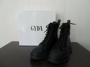 GYDA ジェイダ インソール ワークブーツ M(23.5cm) ブラック ミドルブーツ