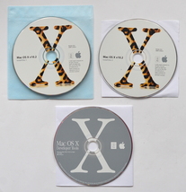 Mac OSX 10.2 Jaguar 正規販売 フルインストール版 CD + 0SX10.2.8 Combo Updata/0S9.2.2Classic_画像1