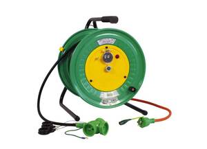 Nikko Lightning Drum Rumpresyprensy Dust -Reset Reel 100V Земля 30 м RBW -E30S