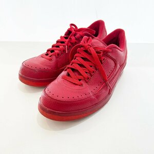 NIKE AIR JORDAN 2 RETRO LOW ナイキ エア ジョーダン2 レトロ ロウ ローカット スニーカー 赤 レッド 27cm Hs3-33