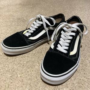 VANS バンズ old skool オールドスクール ブラック／ホワイト 25