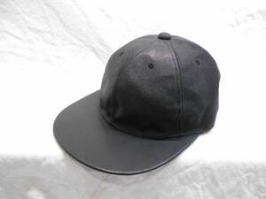 DIET BUTCHER SLIM SKIN ダイエットブッチャースリムスキン コーティング加工 レザー スタッズ スナップ バック キャップ CAP ベースボール