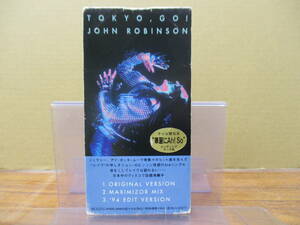 S-4235【8cm シングルCD】見本品 / ジョン・ロビンソン　トーキョー・ゴー / JOHN ROBINSON / tokyo, go! / 華麗にAh! So / AVDD-20063