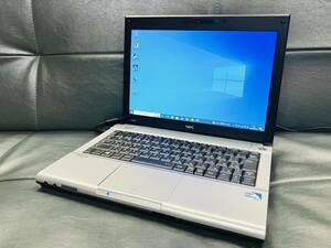 R6891B NEC J VB-F PC-VJ15EBZDF 12.1型/インテル Celeron887/大容量メモリ4GB/HDD320GB/Windows10/DVD-RW/