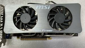 B3297 中古良品ビデオカード　　MSI-GTS250　動作確認済・　