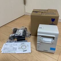 【新品未使用】即納 EPSON TM-T90KP 571 M313B キッチンプリンター 有線/無線対応②動作確認済み_画像1