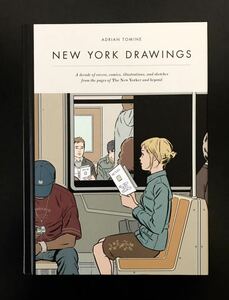 即決★洋書画集 イラスト集 エイドリアン・トミネ　ニューヨークドローイング ADRIAN TOMINE/NEW YORK DRAWINGS オルタナコミック アメコミ