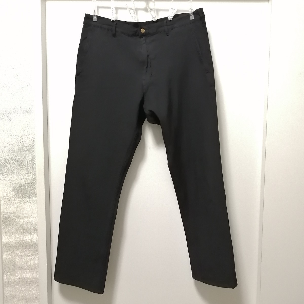 Comme desgardonhomeplus エステル縮絨1タック サイズS スラックス