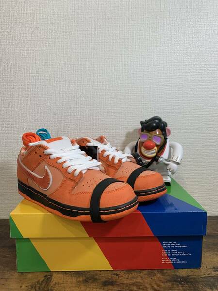 送料無料!!【Concepts x NIKE SB DUNK LOW SP (Orange Lobster) FD8776-800】コンセプツ　エスビー　ダンク　ロー　オレンジロブスター