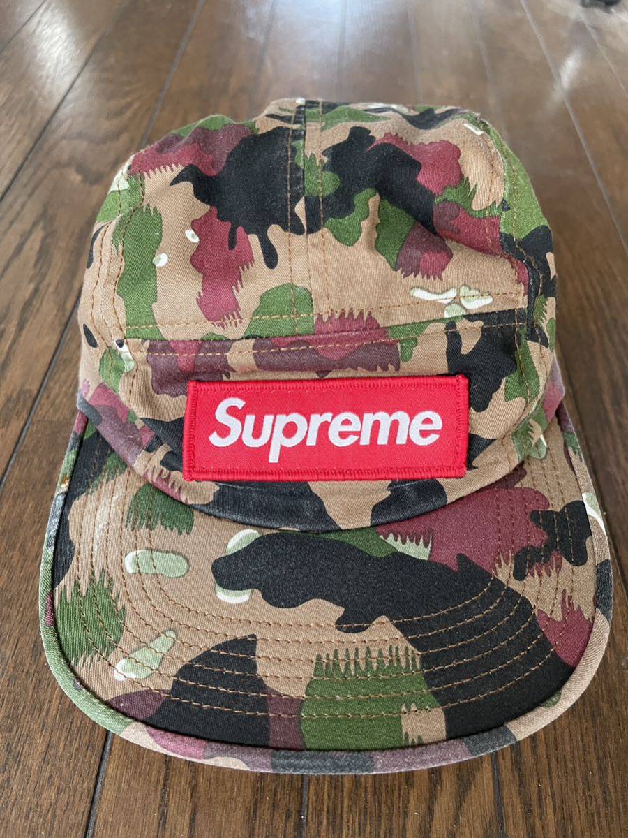 激レア 初期 95〜96モデル Supreme パスケース 迷彩 カモフラ Box Logo