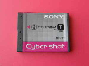 ■NP-FT1..SONY 純正充電池 まだまだ使える中古.美品■.: