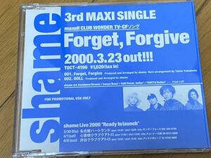 shame Forget,Forgive プロモ盤 グルグル映畫館 桂りょうば