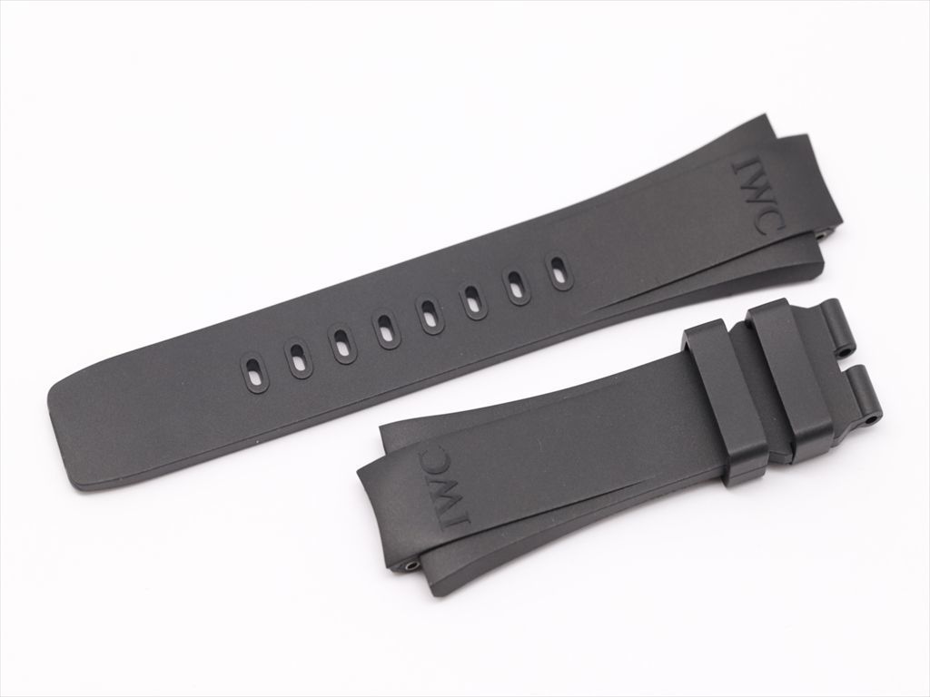 新作 IWC 純正 アリゲーダー 革ベルト ブラック 22mm IWA20063 レザー
