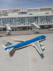 KLM・BOEING-747モデルプレーン