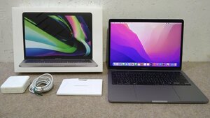1円 Apple MacBook Pro 13インチ M1 2020 MYD82J/A MacOS Monterey CPU:M1チップ メモリ:8GB SSD:256GB
