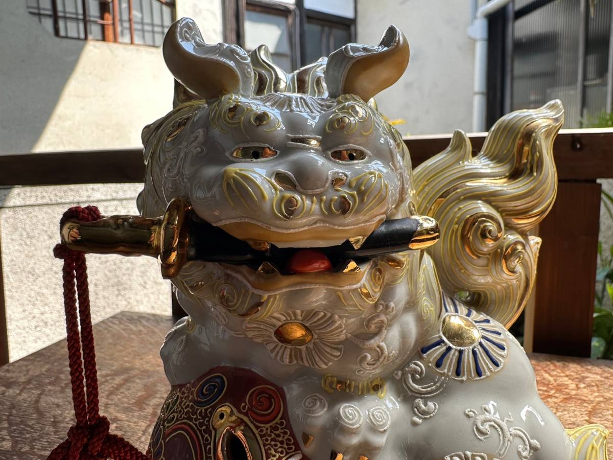Yahoo!オークション -「九谷焼 玉獅子」(九谷) (日本の陶磁)の Yahoo!オークション -「九谷焼 玉獅子」(九谷) (日本の陶磁)の