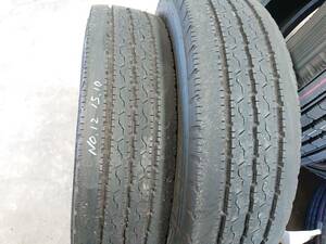 ★205/85R16 117/115L ブリヂストン DURAVIS R205 中古品2本 NO.12★