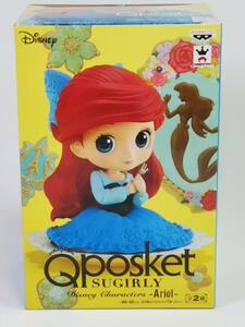 在庫3 / ディズニー ディズニー リトル・マーメイド アリエル フィギュア Qposket Q posket SUGIRLY Disney Characters Ariel Aカラー