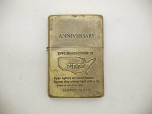 真鍮 ZIPPO ジッポー 1937 REPLICAレプリカ ANNIVERSARY ZIPPO MANUFACTURING CO ライター