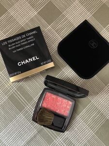 【残量多】CHANEL シャネル LES TISSAGES レ ティサージュ チークカラー 100 ツィード コラリーヌ ★ 限定品 ★