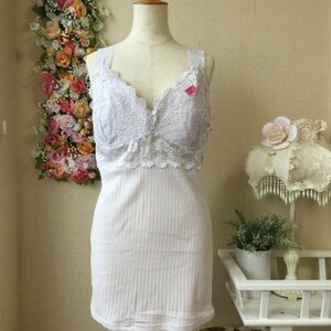 OI1* lavender 5L ② new goods large size cotton 100% comfortable stylish Bra Cami cup attaching inner 