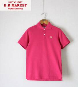  unused [ H.R.MARKET Hollywood Ranch Market ] deer. . cotton Journey Camel polo-shirt with short sleeves 1/S 700069779 regular price \9,000