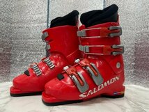 1★SALOMON(サロモン) COURSE 60 Jrスキーブーツ 19.0cm 240mm ジュニアレーシング [店頭引き取り可/札幌] ★2157_画像1