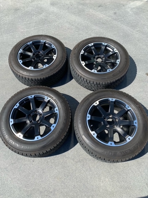 公式ショップ】 AIRBERGバリ溝☆17インチスタッドレス冬タイヤホイール