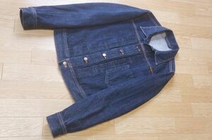 H423　即決　NUDIE JEANS ヌーディージーンズ　SONNY ソニー　NJ3484　デニムジャケット Gジャン　XS 　オーガニックコットン