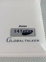 A5820☆Asian 14Taｌｋｓ GLOBALTALKER グローバルトーカー 14か国語翻訳 電子翻訳機 中古_画像8