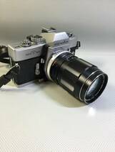 S910☆minolta ミノルタ SRT 101 カメラ 一眼レフ フィルムカメラ レンズ/ROKKOR-QD/f=135mm/1:3.5_画像3