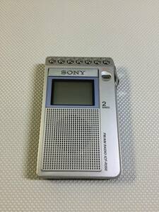 S935●SONY　ソニー FM/AM ポケットラジオ ワイドFM ICF-R350