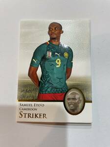 ワンオーナー品 美品 futera UNIQUE Samuel ETO’O CAMEROON no.075 フテラ ユニーク エトー メッシ ロナウド