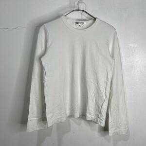 送料無料☆COMME des GARONS☆コムデギャルソン☆カットソー☆Tシャツ☆クルーネック☆ホワイト☆レディースXS☆C23