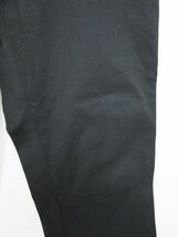 【送料無料】MAX MARA STUDIO　マックスマーラ ステュディオ　パンツ　サイズ40(M相当)　黒ブラック　綿(コットン)混　インポート /n946157_画像3